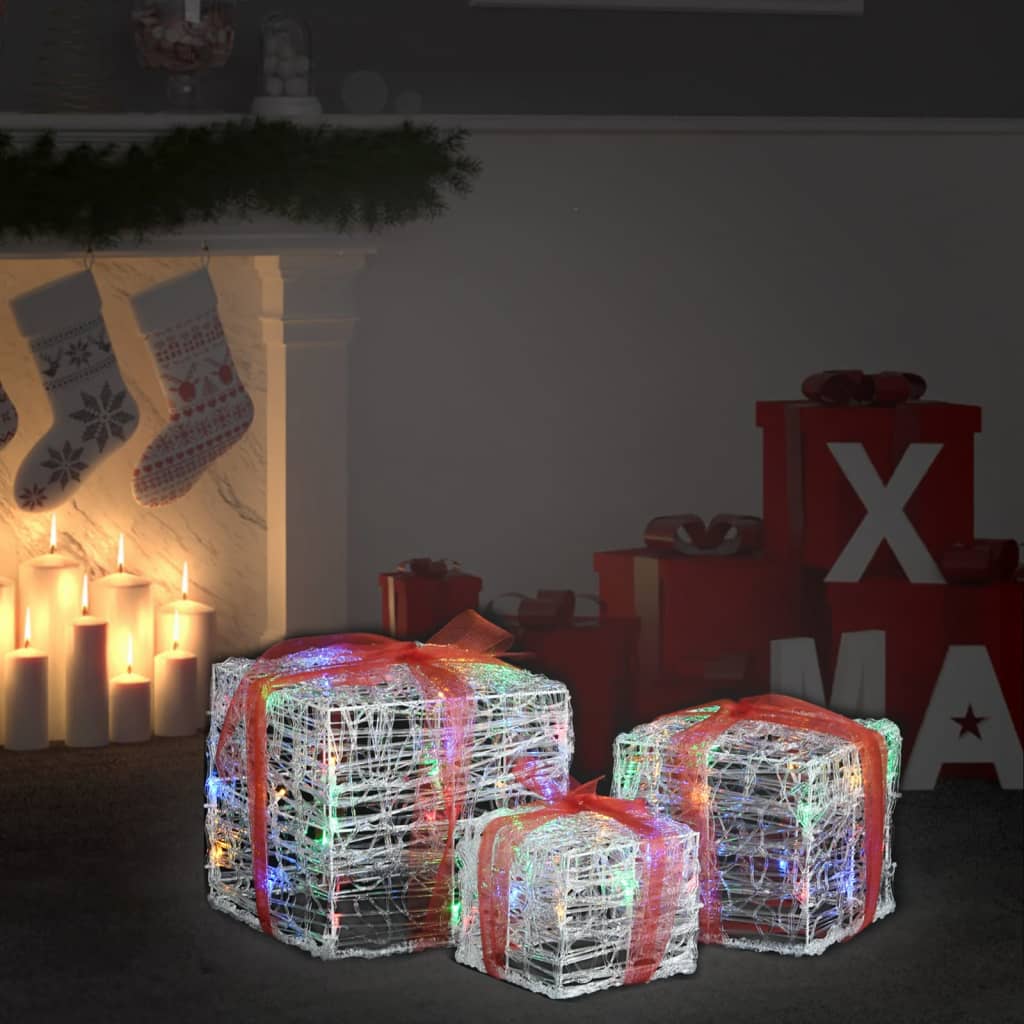 Kerstverlichting Geschenkdozen Decoratief Acryl