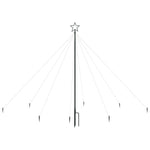 Kerstboomverlichting Waterval Met 400 Led's Binnen Buiten 2,5 M