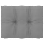 5-Delige Loungeset Met Kussens Massief Grenenhout