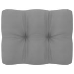 7-Delige Loungeset Met Kussens Massief Grenenhout