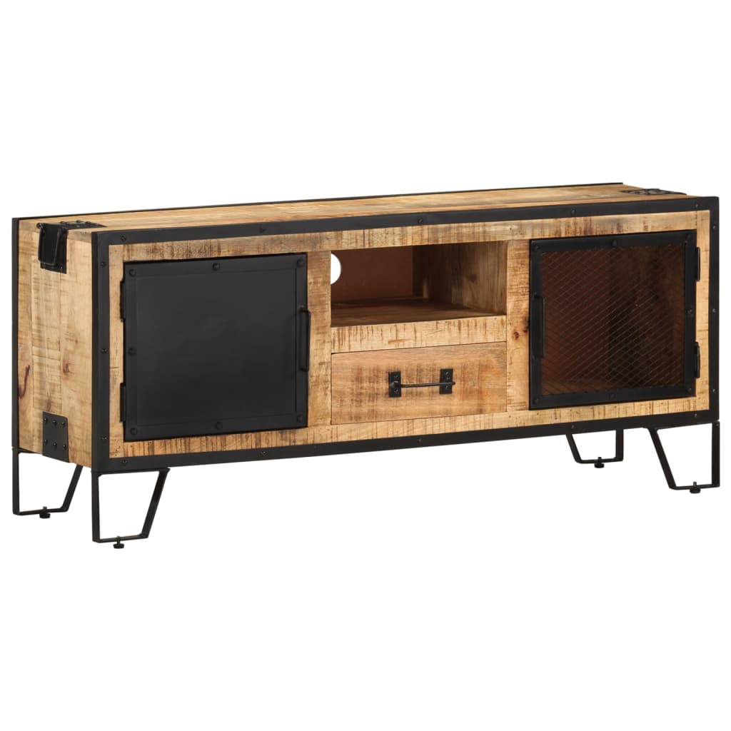 Tv-Meubel 110X31X46 Cm Ruw Mangohout