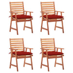 Tuinstoelen Met Kussens Massief Acaciahout