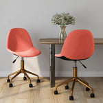 Eetkamerstoelen Draaibaar Fluweel