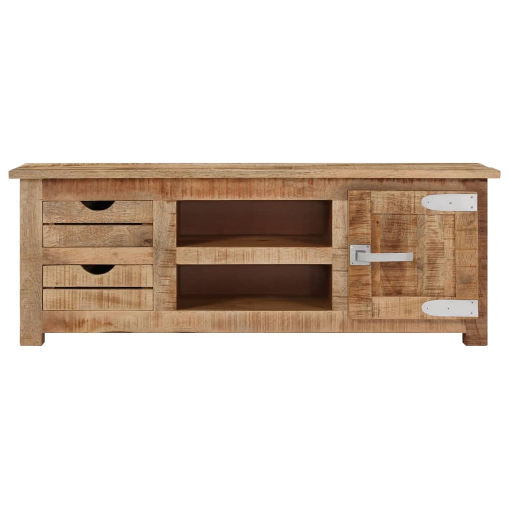 Tv-Meubel 110X30X40 Cm Ruw Mangohout