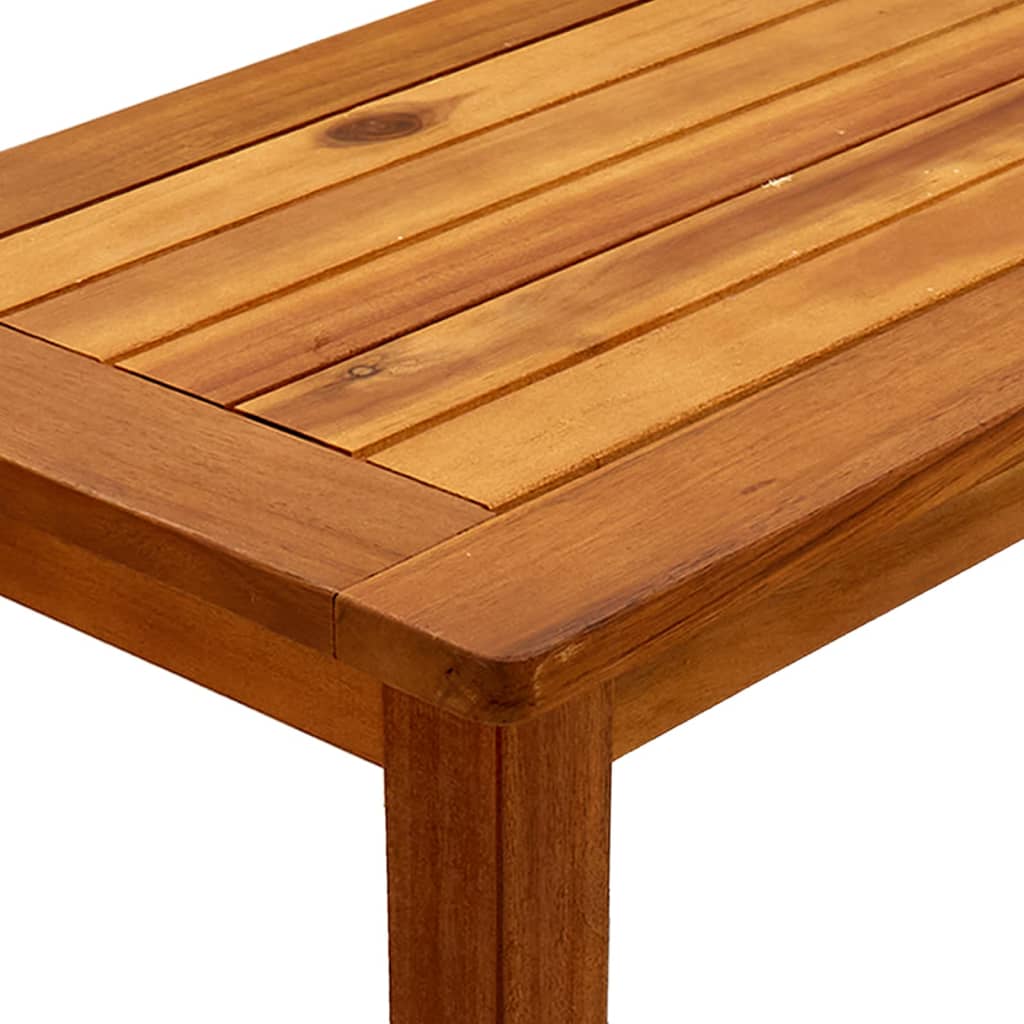 Tuinwandtafel Massief Acaciahout