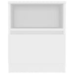 Nachtkastje 40X40X50 Cm Bewerkt Hout