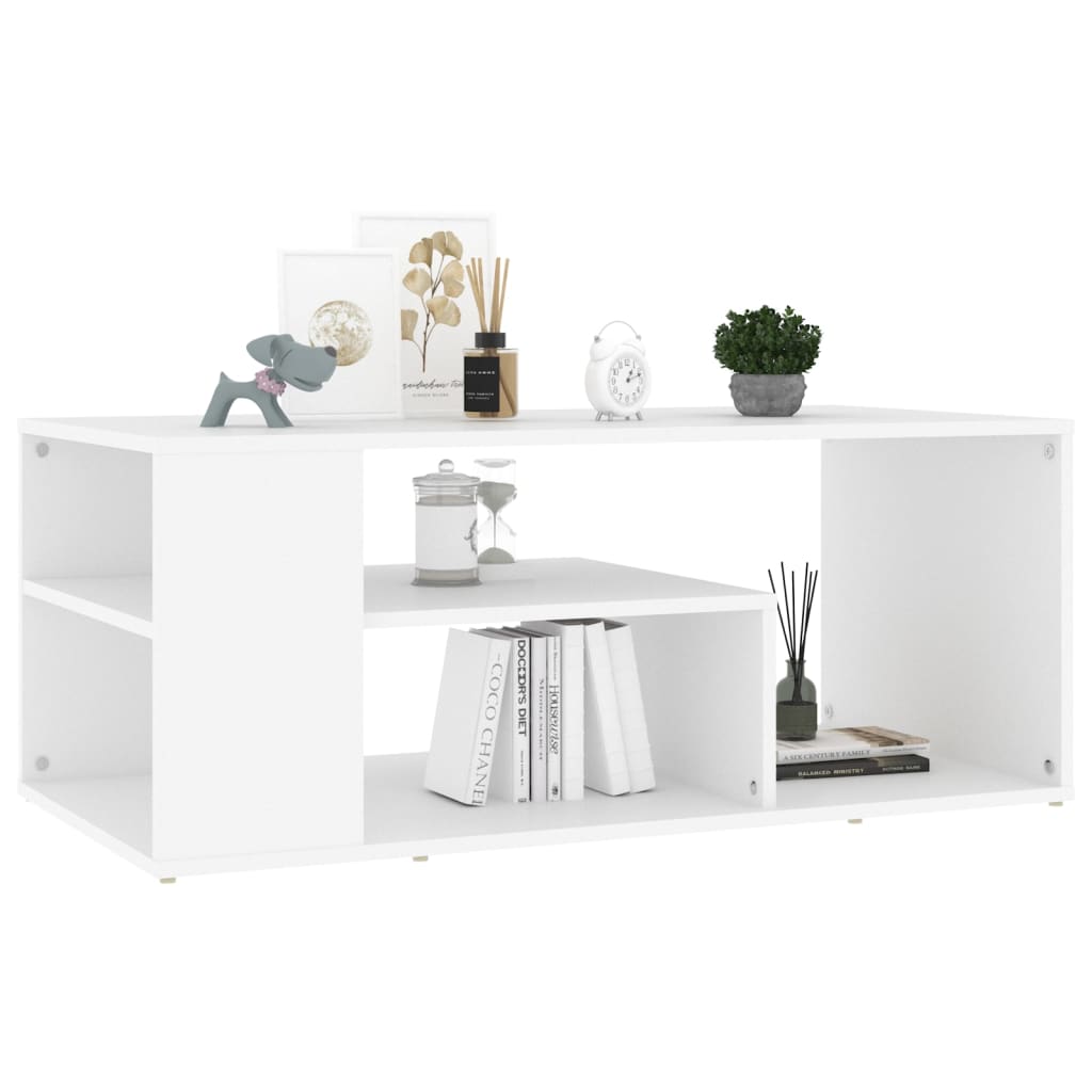 Salontafel 100X50X40 Cm Bewerkt Hout
