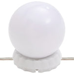 Wandspiegel Met Led-Lampen Rond Glas