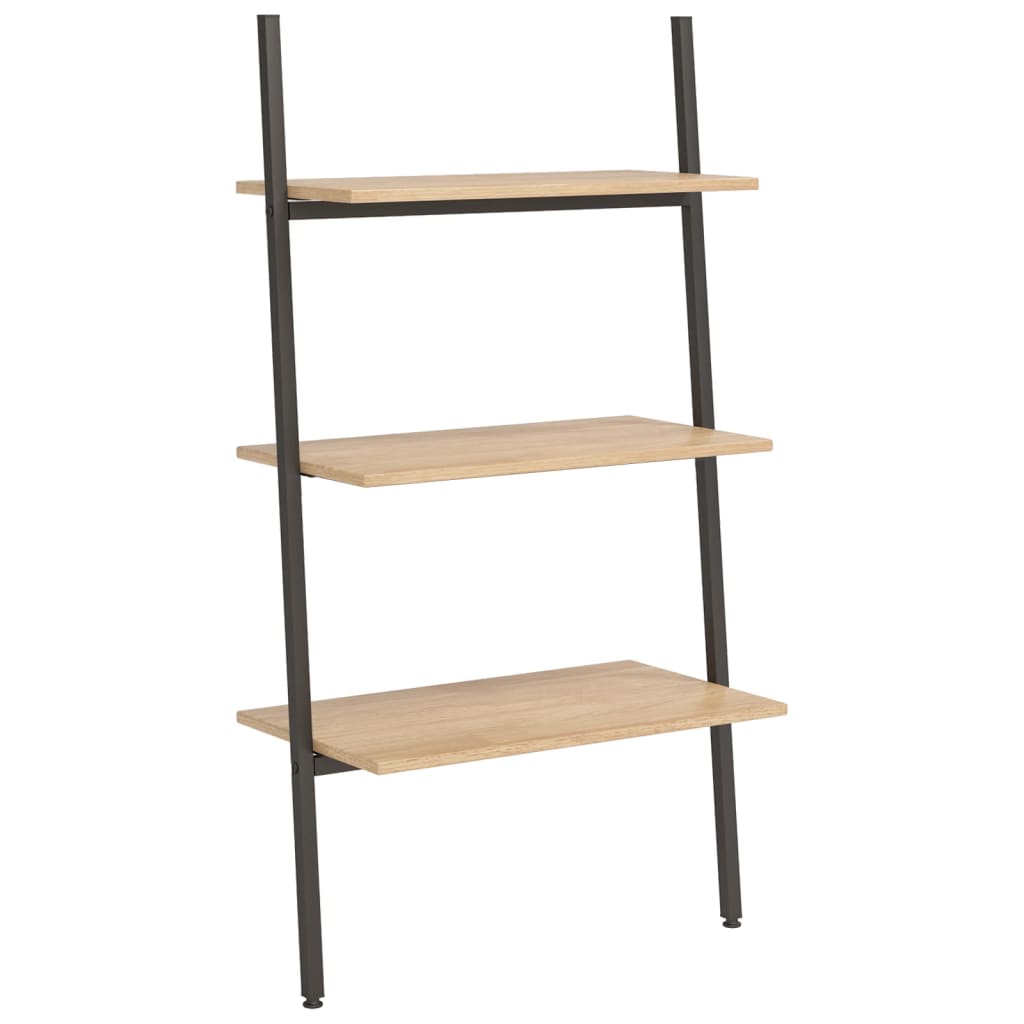 Ladderrek Met 3 Schappen En Zwart