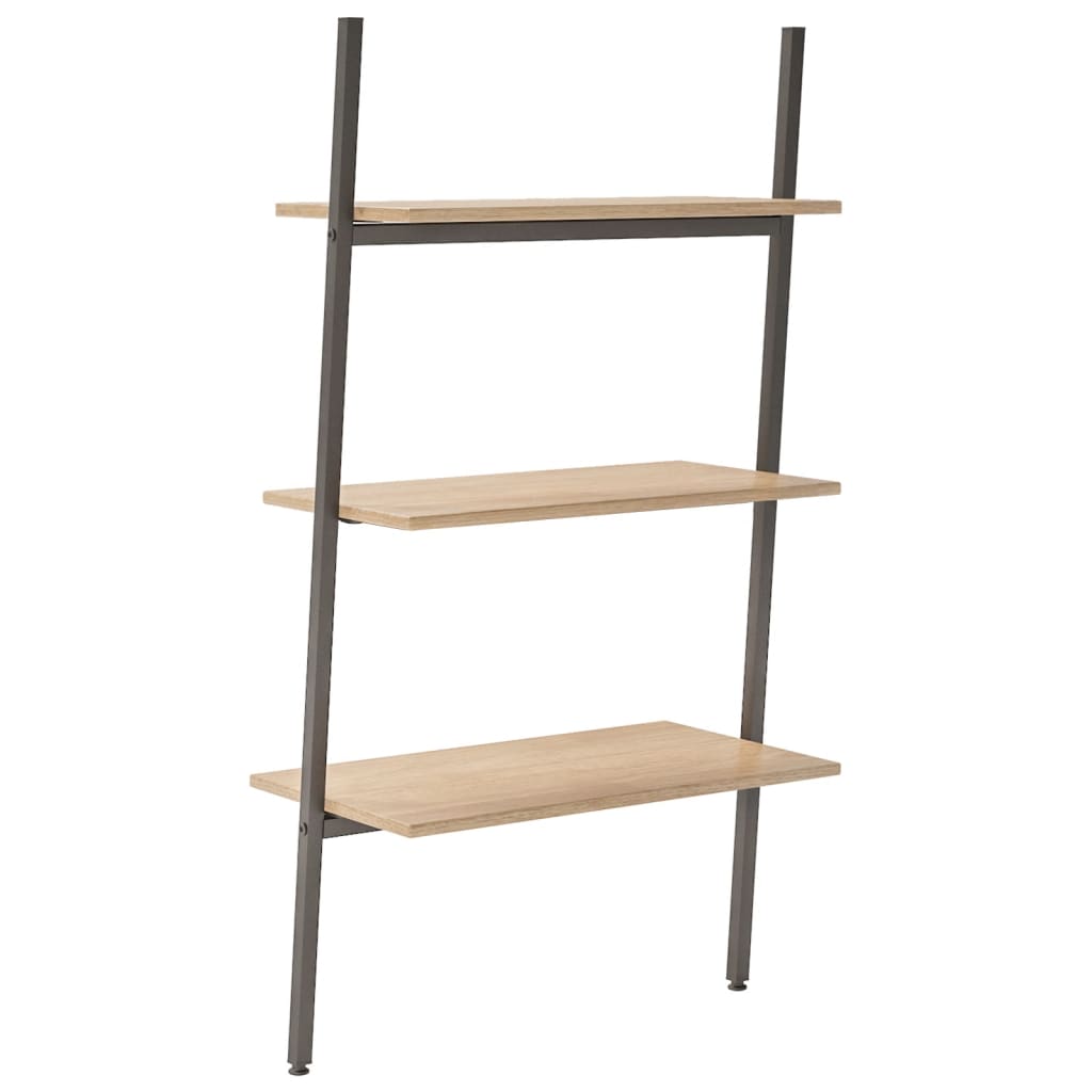 Ladderrek Met 3 Schappen En Zwart