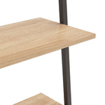 Ladderrek Met 3 Schappen En Zwart