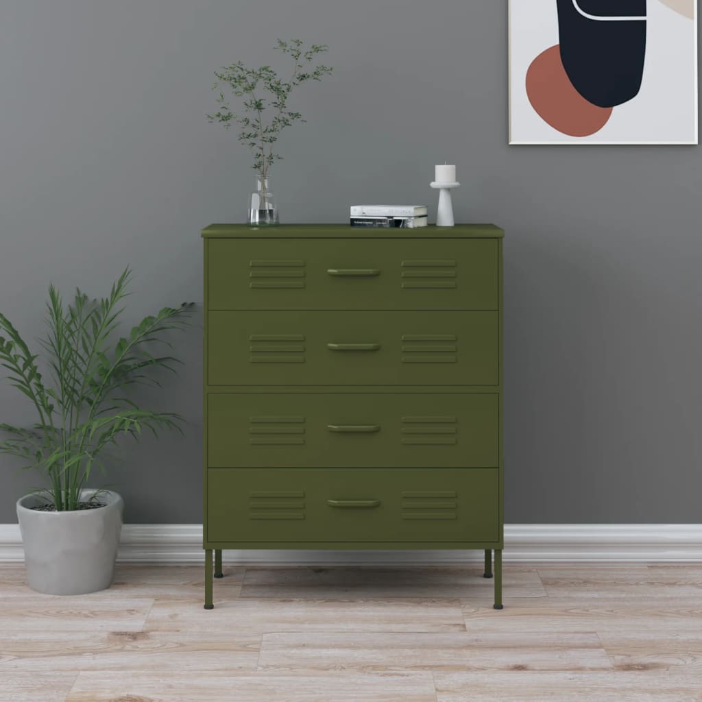 Ladekast 80X35X101,5 Cm Staal