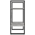 Boekenkast Met 2 Schappen Betongrijs