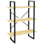 Boekenkast Met 3 Schappen Massief Grenen Naturel