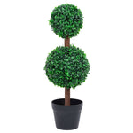 Kunstplant Met Pot Buxus 100 Cm Groen
