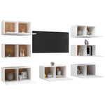Tv-Meubelen 30,5X30X60 Cm Bewerkt Hout