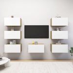 Tv-Meubelen 30,5X30X60 Cm Bewerkt Hout