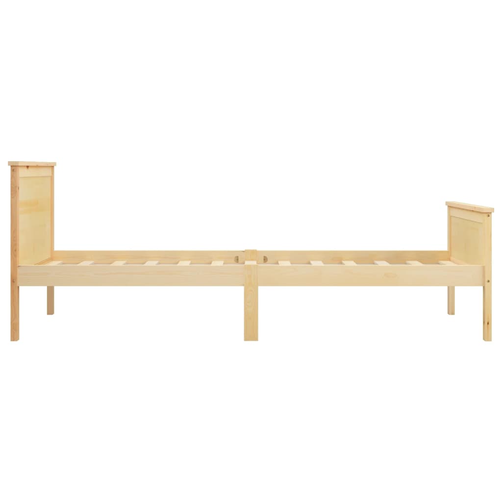 Bedframe Massief Grenenhout