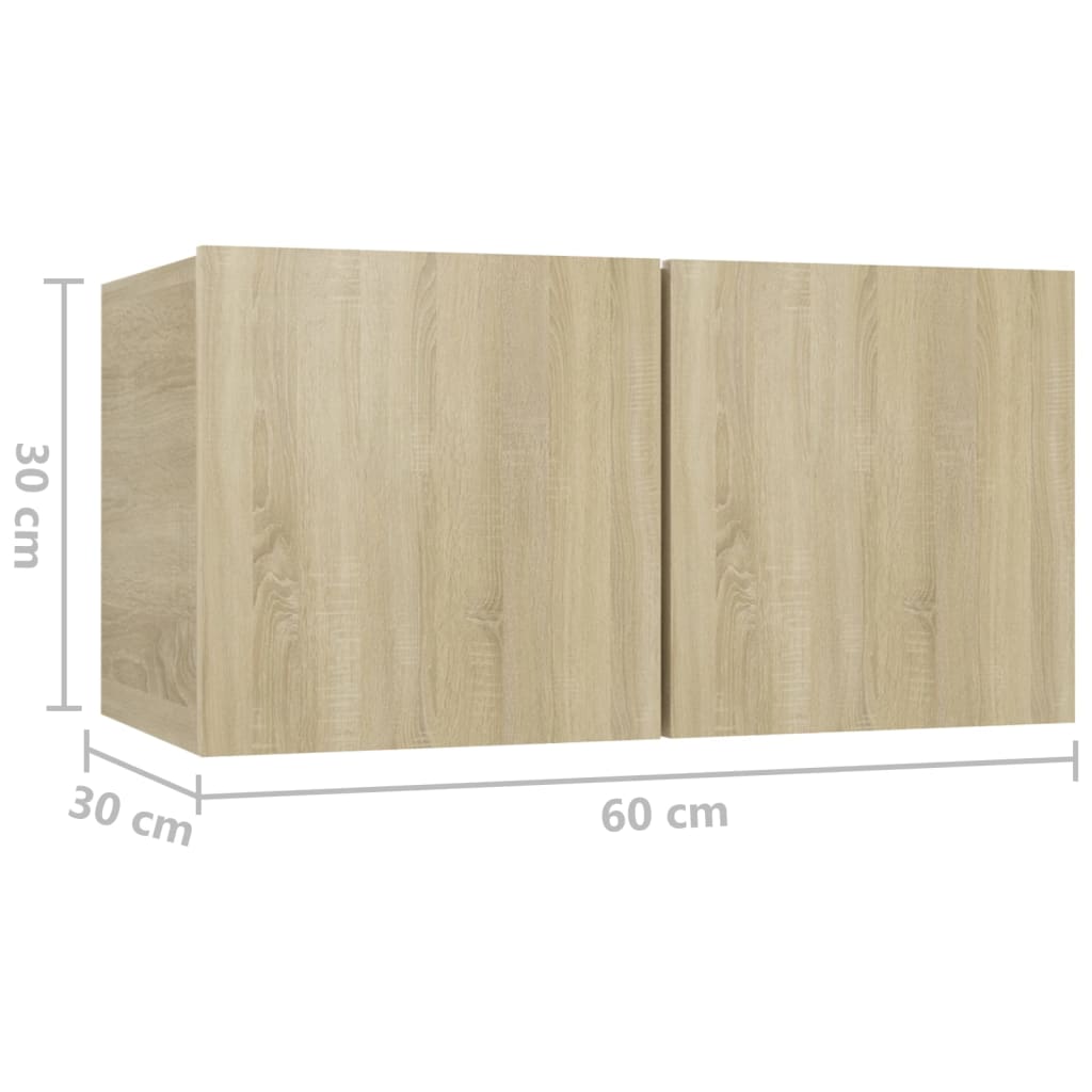 Tv-Hangmeubelen 60X30X30 Cm Kleurig