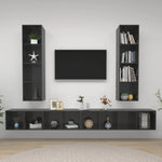 Tv-Wandmeubelen Bewerkt Hout