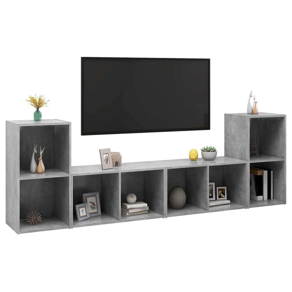 Tv-Meubelen 72X35X36,5 Cm Bewerkt Hout