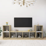 Tv-Meubelen 72X35X36,5 Cm Bewerkt Hout