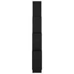 Wandschap Kubus 90X15X119 Cm Bewerkt Hout