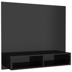 Tv-Wandmeubel 102X23,5X90 Cm Bewerkt Hout