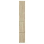 Badkamerkast 25X26,5X170 Cm Bewerkt Hout Sonoma Eikenkleurig