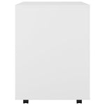 Rolkast 60X53X72 Cm Bewerkt Hout