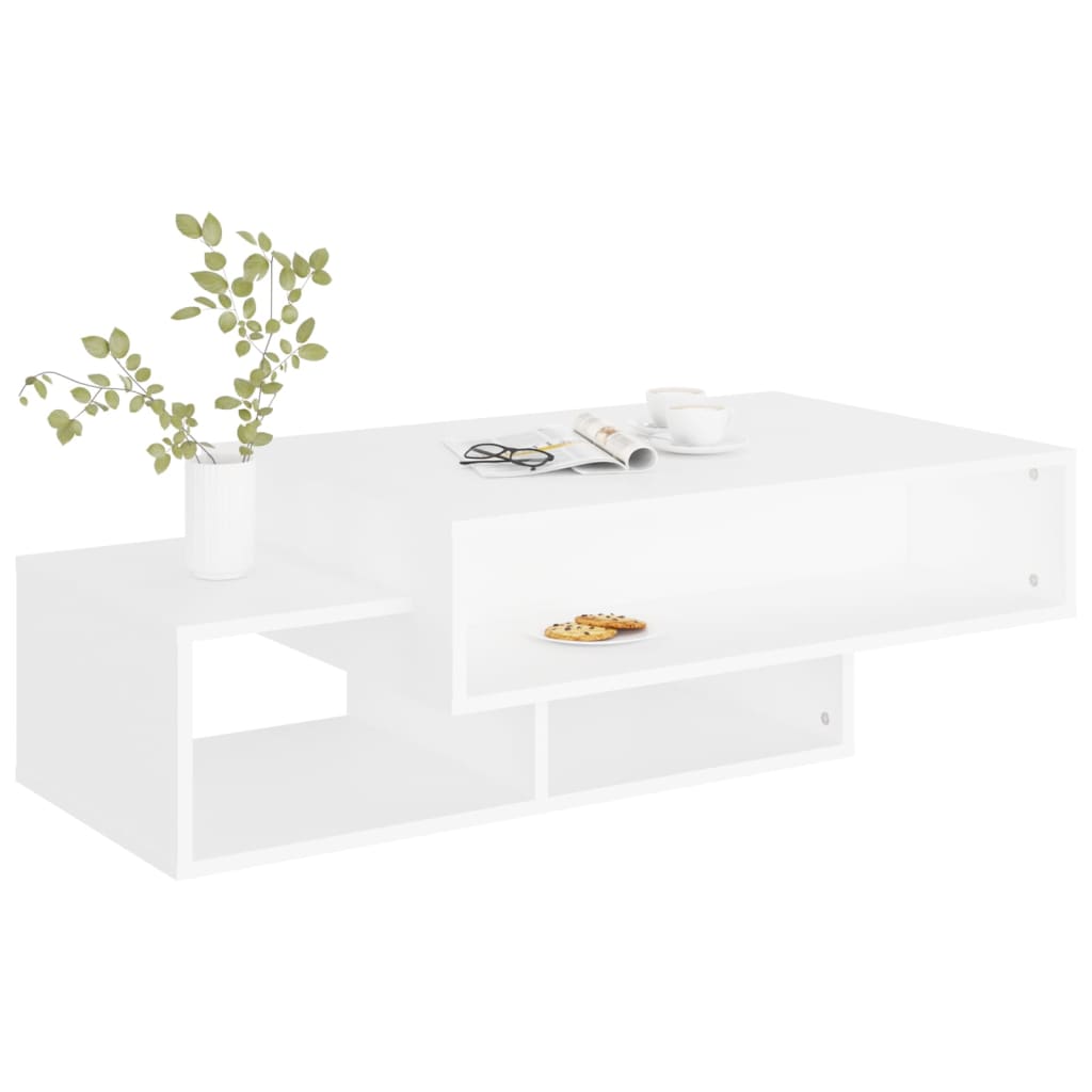 Salontafel 105X55X32 Cm Bewerkt Hout