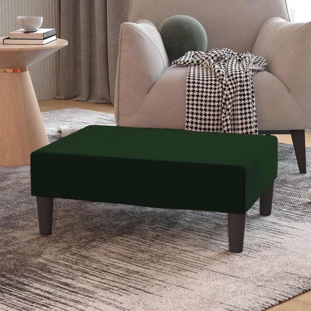 Voetenbank 78X56X32 Cm Fluweel