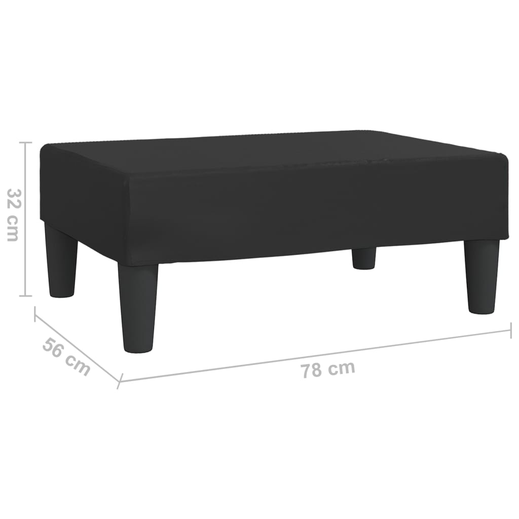 Voetenbank 78X56X32 Cm Kunstleer