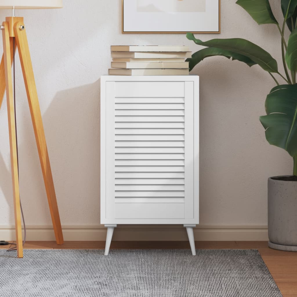 Kastdeur Met Lamellen 39,5X39,4 Cm Massief Grenenhout