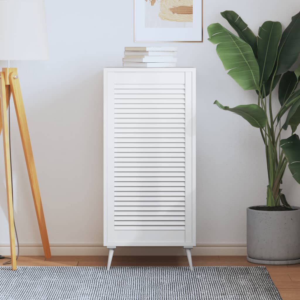 Kastdeur Met Lamellen 39,5X39,4 Cm Massief Grenenhout