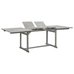 Tuintafel (50-200)X00X75 Cm Massief Acaciahout