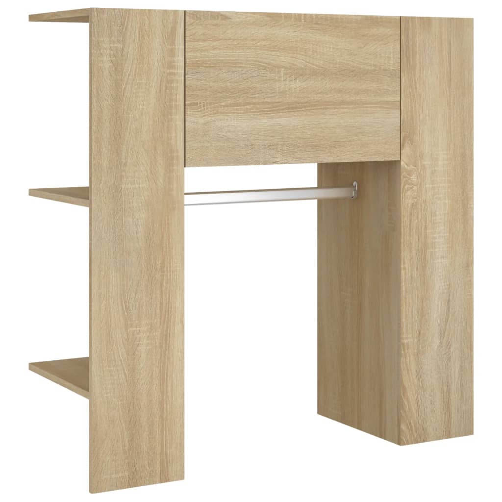 Halmeubel 97,5X37X99 Cm Bewerkt Hout Kleurig