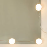 Kaptafel Met Led-Verlichting 74,5X40X141 Cm