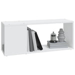 Tv-Meubel 80X24X32 Cm Bewerkt Hout