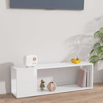 Tv-Meubel 100X24X32 Cm Bewerkt Hout Kleurig