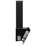 Wandafzuigkap 60 Cm Staal En Gehard Glas