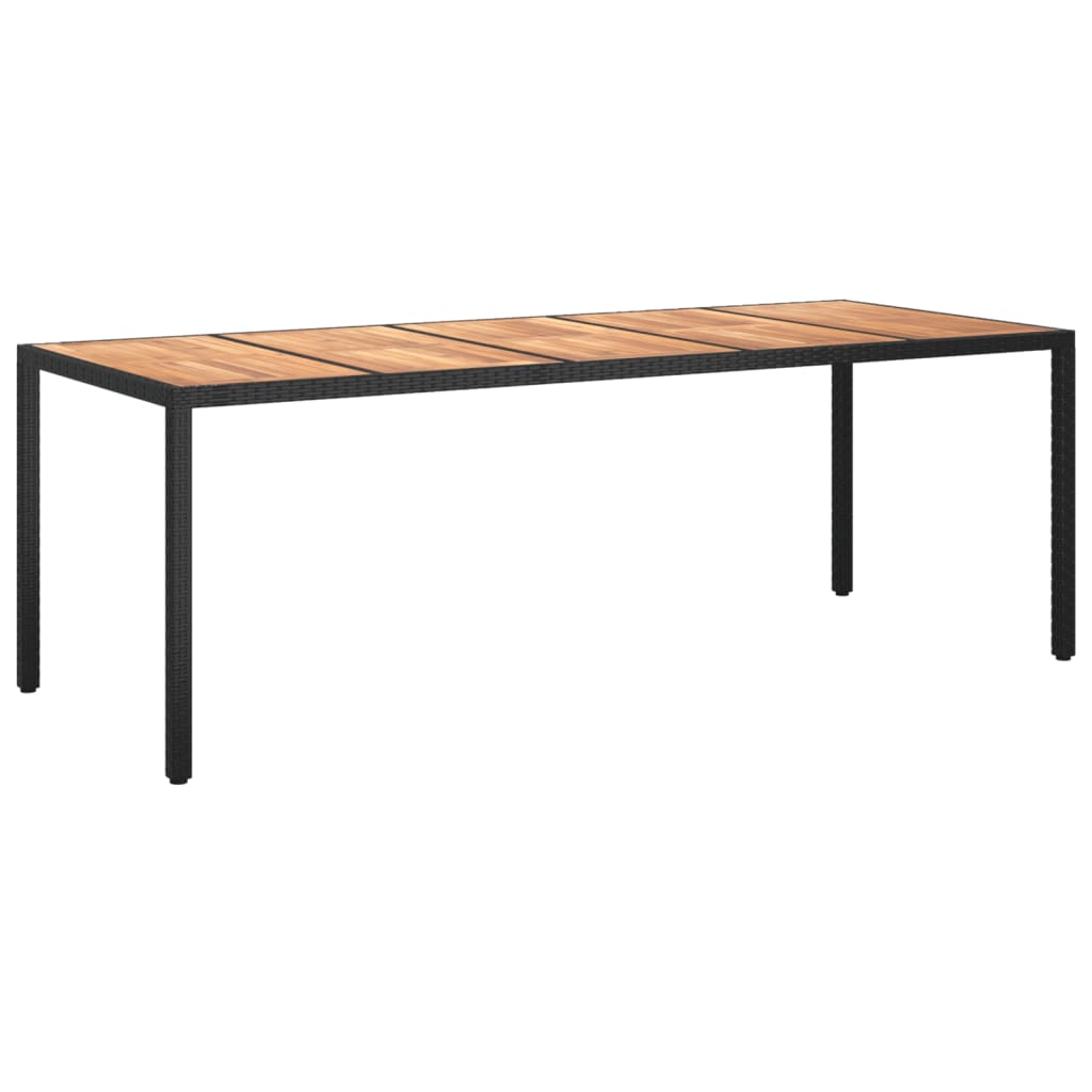 Tuintafel 250X00X75 Cm Poly Rattan