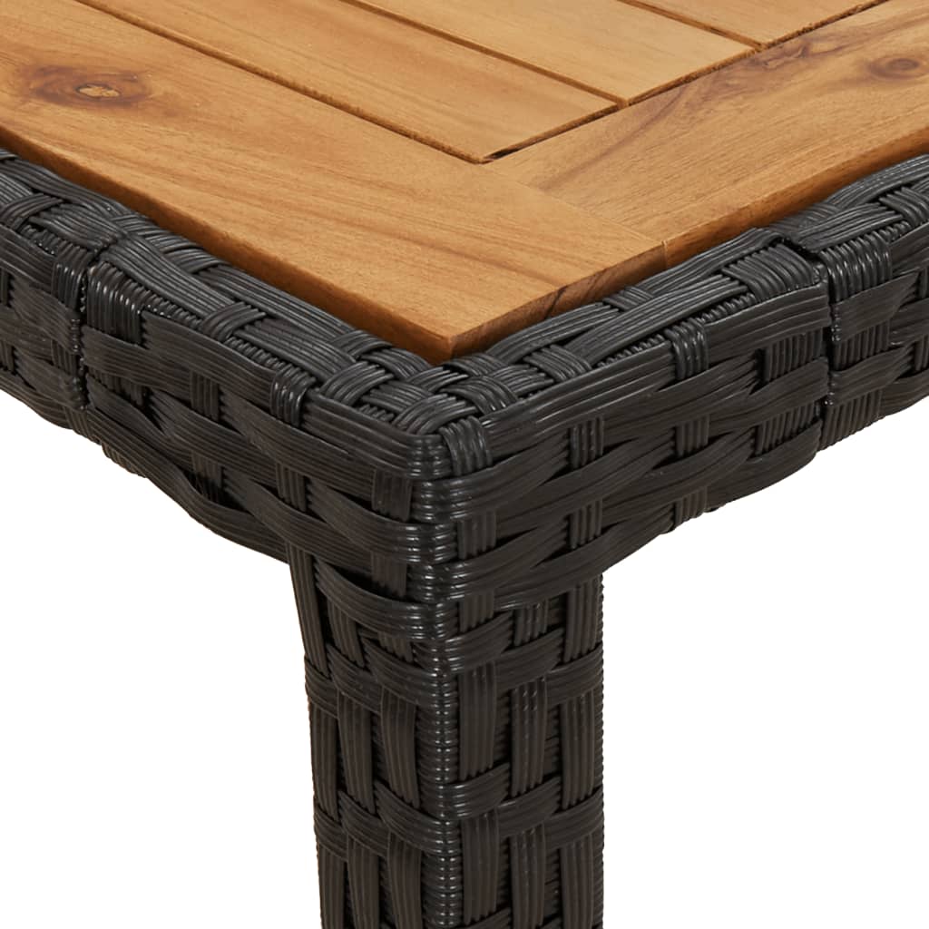 Tuintafel 250X00X75 Cm Poly Rattan