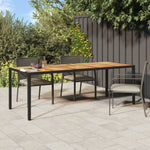 Tuintafel 250X00X75 Cm Poly Rattan