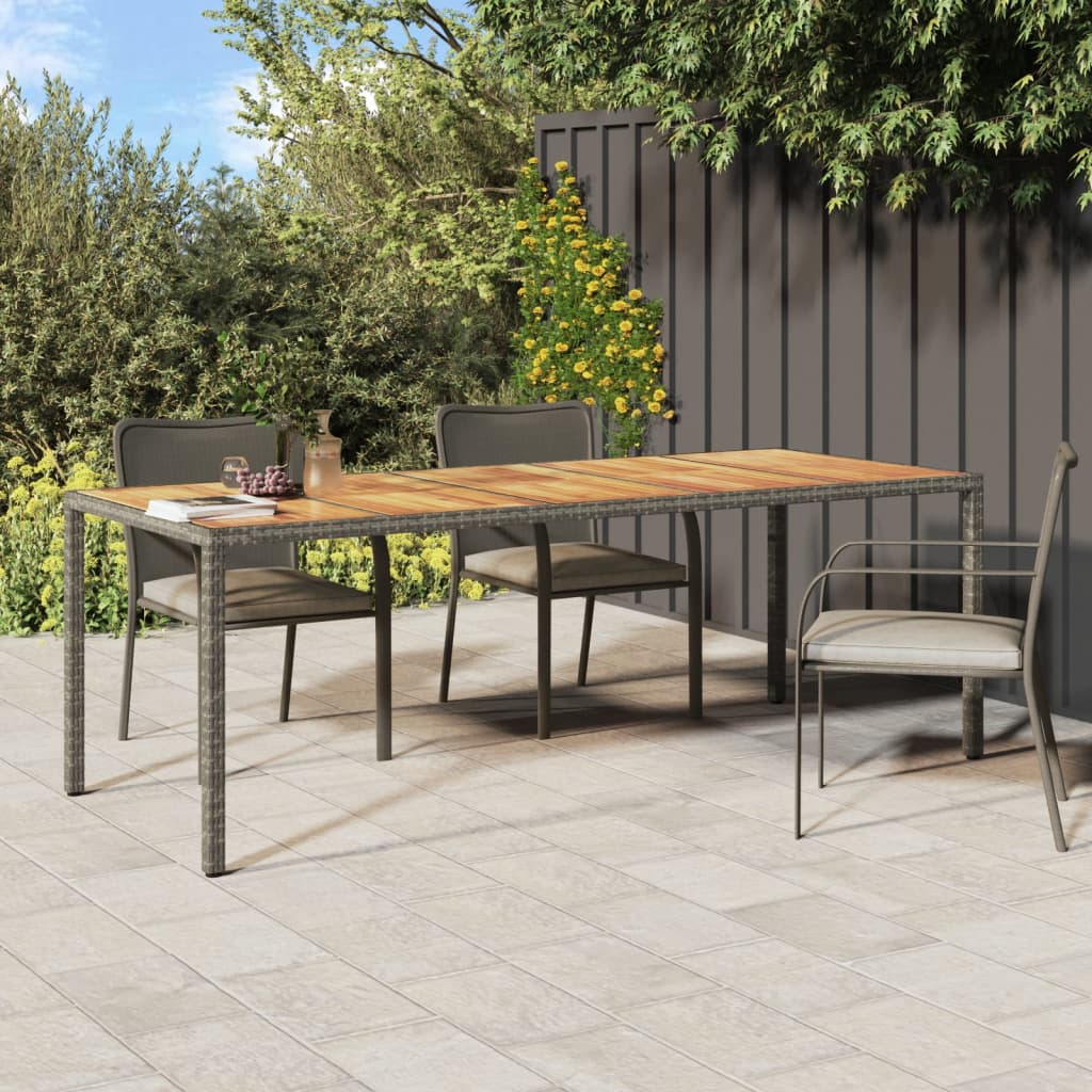 Tuintafel 250X00X75 Cm Poly Rattan