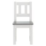3-Delige Kindertafel- En Stoelenset Mdf