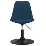 Eetkamerstoelen Draaibaar Fluweel