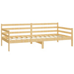 Slaapbank Met Matras Massief Grenenhout 90X200 Cm