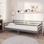 Slaapbank Met Matras Massief Grenenhout 90X200 Cm