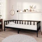 Slaapbank Met Matras Massief Grenenhout 90X200 Cm